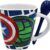 1738-40 TAZA CON CUCHARA AVENGERS