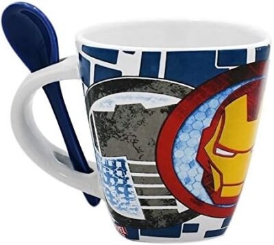 1738-40 TAZA CON CUCHARA AVENGERS