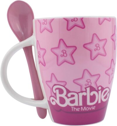1738-397 DUO DE TAZAS BARBIE CON CUCHARA