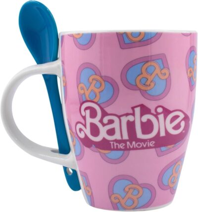 1738-397 DUO DE TAZAS BARBIE CON CUCHARA