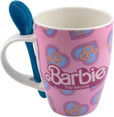 1738-397 DUO DE TAZAS BARBIE CON CUCHARA