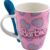 1738-397 DUO DE TAZAS BARBIE CON CUCHARA