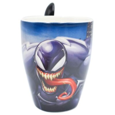 1738-203 DUO DE TAZAS SPIDERMAN CON CUCHARA