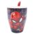 1738-203 DUO DE TAZAS SPIDERMAN CON CUCHARA