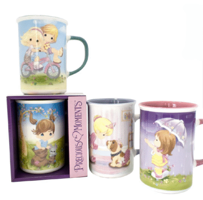 AM75-003 TARRO ALTO PRECIOUS MOMENTS SERIE 4PCS