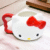 TAZA 3D HELLO KITTY MOÑO ROJO CABEZA
