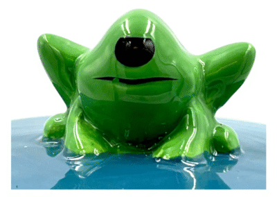 TAZA 3D BABY YODA TAPA RANA