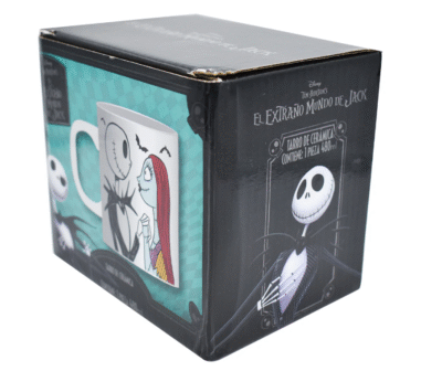 1729-72 TAZA BLANCA JACK Y SALLY