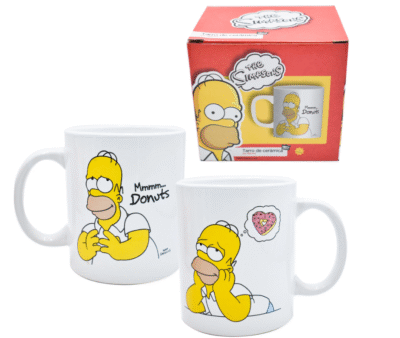 1729-58 TAZA BLANCA HOMERO SIMPSON