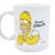 1729-58 TAZA BLANCA HOMERO SIMPSON
