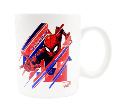1729-69 TAZA BLANCA SPIDERMAN