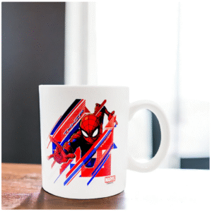 1729-69 TAZA BLANCA SPIDERMAN