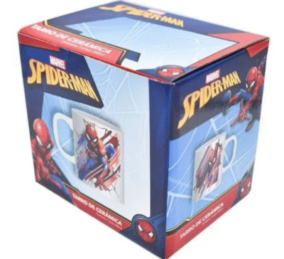 1729-69 TAZA BLANCA SPIDERMAN