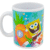 1729-68 TAZA BLANCA BOB Y PATRICIO