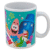 1729-68 TAZA BLANCA BOB Y PATRICIO