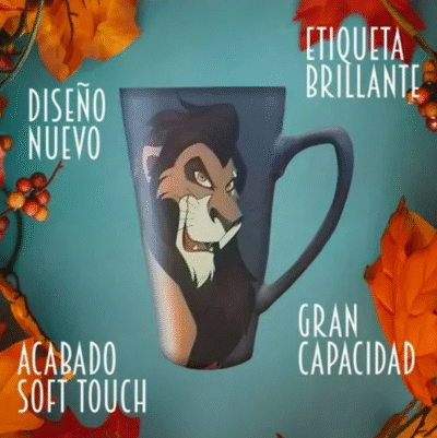 TAZA ALTA VILLAINS SCAR