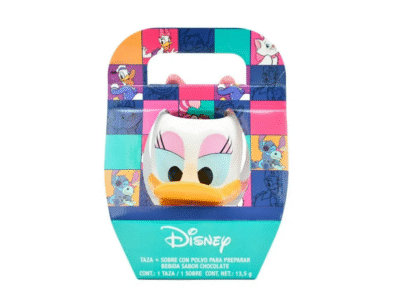 TAZA 3D CON SOBRE DE COCOA DISNEY DAISY