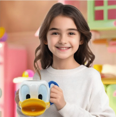 TAZA 3D CON SOBRE DE COCOA DISNEY DONALD