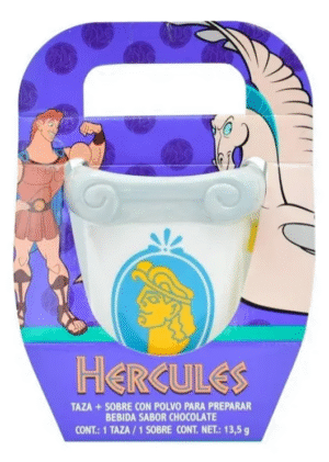 TAZA 3D CON SOBRE DE COCOA DISNEY HÉRCULES