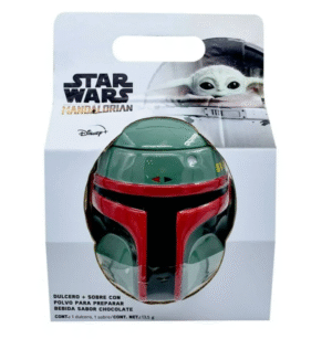 DULCERO 3D CON SOBRE DE COCOA MANDALORIAN