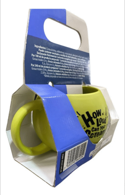 PAR TAZA CON SOBRE DE COCOA PIXAR MIKE & PELOTA