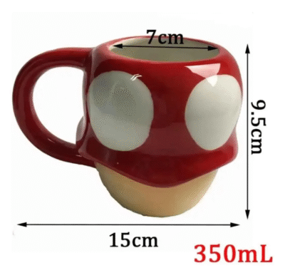 TAZA 3D MARIO BROS HONGO
