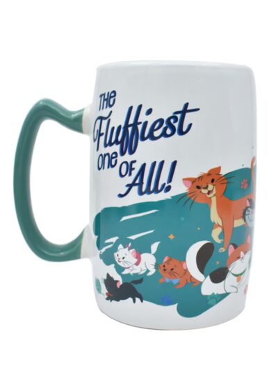 PAR TAZA 3D CON SOBRE DE COCOA DISNEY CLÁSICOS PERROS & GATOS