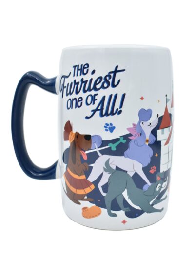 PAR TAZA 3D CON SOBRE DE COCOA DISNEY CLÁSICOS PERROS & GATOS