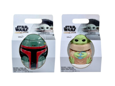 PAR DULCERO 3D CON SOBRE DE COCOA MANDALORIAN & BABY YODA