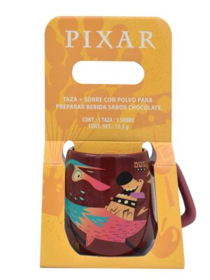 TAZA CON SOBRE DE COCOA PIXAR UP