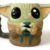 TAZA 3D BABY YODA RANA