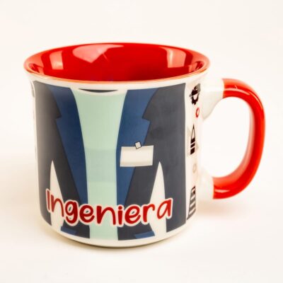 AM111-002 POCILLO PIZARRÓN JUMBO PROFESIONES DAMAS SERIE 4PCS