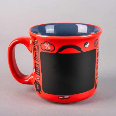 AM79-003 POCILLO PIZARRÓN JUMBO PROFESIONES CABALLEROS SERIE 4PCS