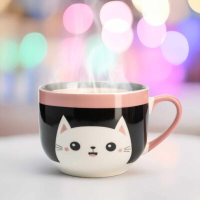 AM84-001 TAZÓN BOMBACHO GATOS SERIE 4PCS