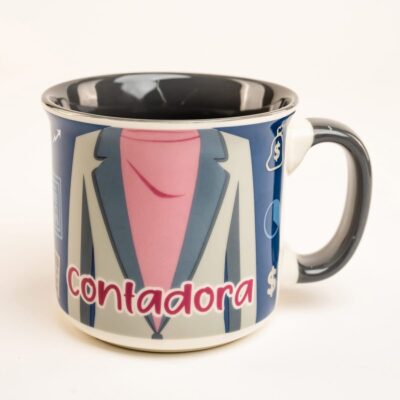 AM111-002 POCILLO PIZARRÓN JUMBO PROFESIONES DAMAS SERIE 4PCS