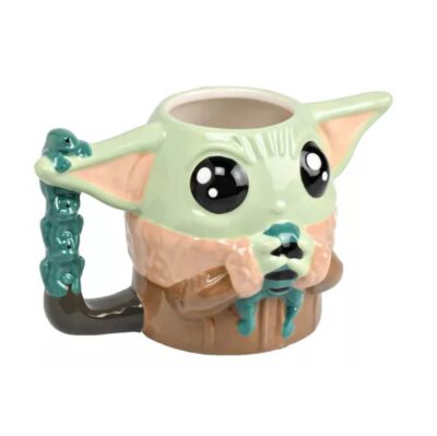 TAZA 3D BABY YODA RANA