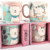 AM61-003 POCILLO JUMBO GATOS KAWAII SERIE 4PCS