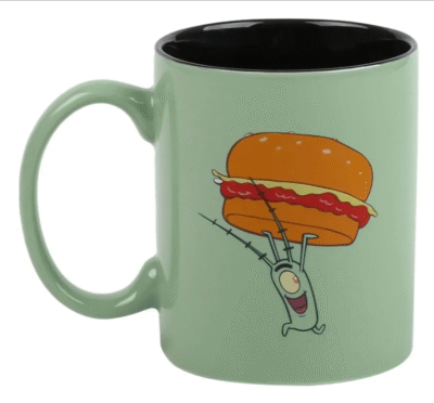 PAR TAZA BOB ESPONJA