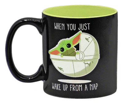 TAZA METALIZADA BABY YODA