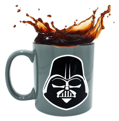 TAZA METALIZADA DARTH VADER