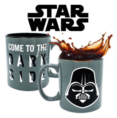 TAZA METALIZADA DARTH VADER