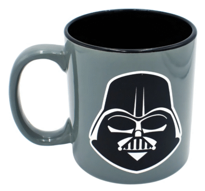 TAZA METALIZADA DARTH VADER