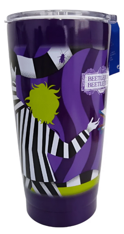 TERMO CON TAPA BEETLEJUICE