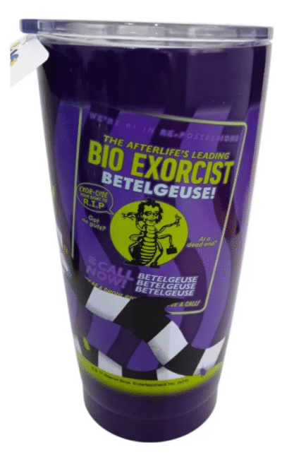 TERMO CON TAPA BEETLEJUICE