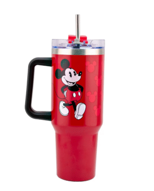 TERMO JUMBO CON ASA MICKEY MOUSE ROJO