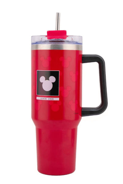 TERMO JUMBO CON ASA MICKEY MOUSE ROJO