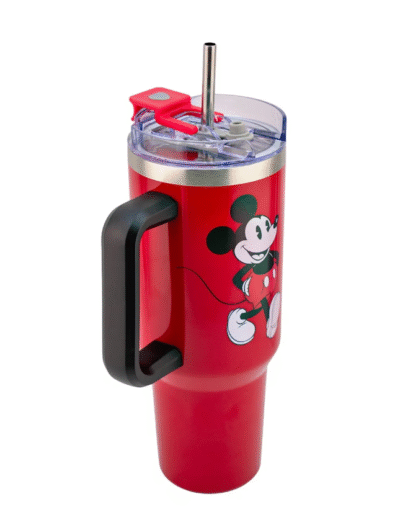 TERMO JUMBO CON ASA MICKEY MOUSE ROJO