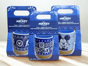 TAZA TALAVERA CON SOBRE DE COCOA MICKEY MOUSE SERIE 3PCS