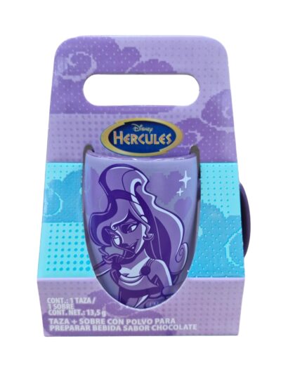 TAZA CÁPSULA CON SOBRE DE COCOA HÉRCUES SERIE 2 PCS