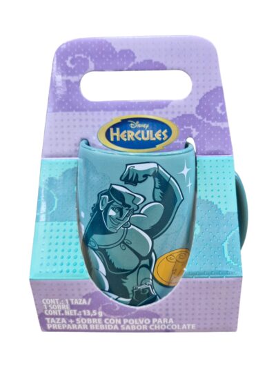 TAZA CÁPSULA CON SOBRE DE COCOA HÉRCUES SERIE 2 PCS